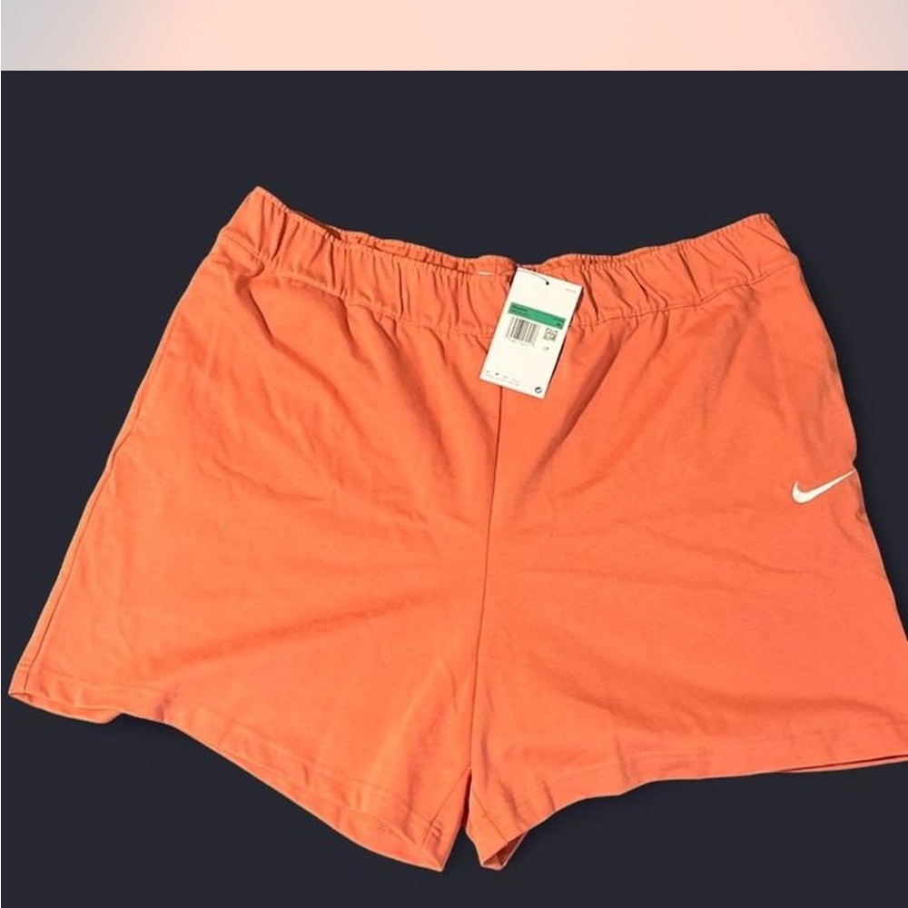 Nike Women's Athletic Shorts in Coral